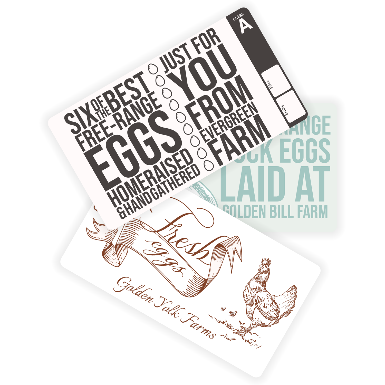 Egg Carton Labels