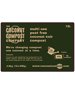 The Coconut Compost Company 72L Labels