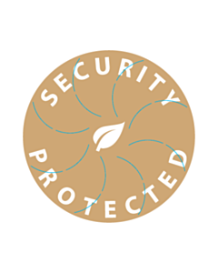 30mm Brown Recyclable Tamper-Evident Security Labels