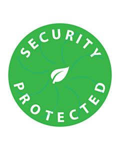 50mm Green Recyclable Tamper-Evident Security Labels