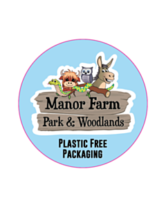 45mm Dia CFLMANORFARM Manor Farm & Woodland Labels 