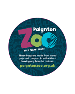 45mm Dia CFLPAIGNTON Paignton Zoo Labels 