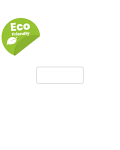 40x20mm Biodegradable Clear Seal Stickers
