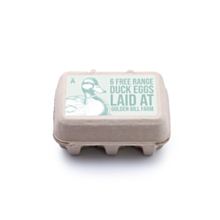 Duck Egg Box Labels