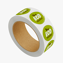 Eco Friendly Stickers 30mm