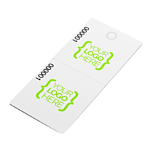 Recyclable Branded Cloakroom Tags