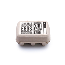Free Range Egg Box Labels