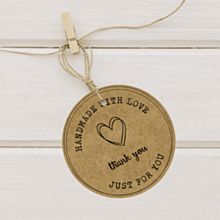 Please Recycle Me Kraft Swing Tags