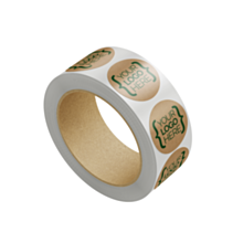 Custom Kraft Paper Stickers