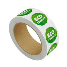 Eco Friendly Stickers 30mm